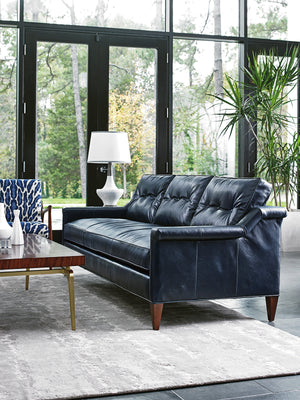 Lexington Whitehall Leather Sofa - Luxurious Upholstered Seating With Ultra Down Comfort And Stylish Design   Ll7780-33-40