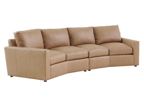 Lexington Ashbury Sectional Sofa - Elegant Transitional Design With Comfortable Seating And Artisan Details   7878-52s-02-40