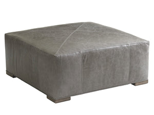 Lexington Melina Leather Cocktail Ottoman - Sophisticated Casual Contemporary Style With Urban Edge Design   Ll7925-44-40