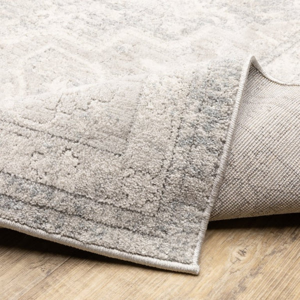Oriental Weavers Lauren Abstract Distressed Runner Rug High Low Polyester Pile for Hallway or Bedroom LLRN07066213ST