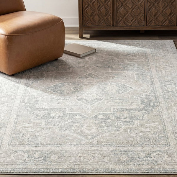 Oriental Weavers Lauren Abstract Distressed Runner Rug High Low Polyester Pile for Hallway or Bedroom LLRN07066213ST
