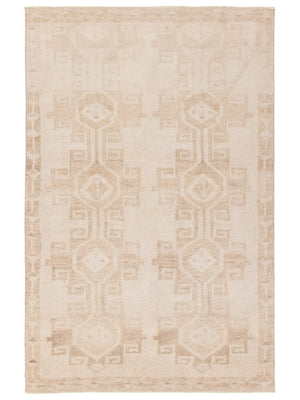Jaipur Living Lumal Barine Lml01 Powerloomed Machinemade 100% Polyester Traditional Medallion Indoor Rug Tan, Cream 100% Polyester, Recycled Misc Fibers Rug160165