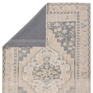 Jaipur Living Lumal Pasain Lml02 Powerloomed Machinemade 100% Polyester Traditional Medallion Indoor Rug Tan, Light Green 100% Polyester, Recycled Misc Fibers Rug160175