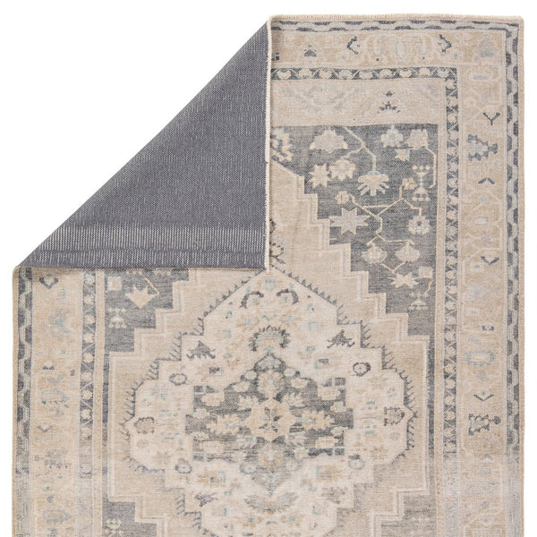 Jaipur Living Lumal Pasain Lml02 Powerloomed Machinemade 100% Polyester Traditional Medallion Indoor Rug Tan, Light Green 100% Polyester, Recycled Misc Fibers Rug160175