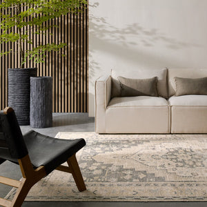 Jaipur Living Lumal Pasain Lml02 Powerloomed Machinemade 100% Polyester Traditional Medallion Indoor Rug Tan, Light Green 100% Polyester, Recycled Misc Fibers Rug160175