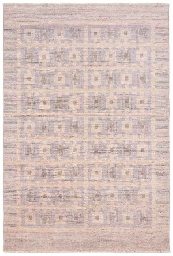 Jaipur Living Lumal Vala Lml07 Powerloomed Machinemade 100% Polyester Scandinavian Geometric Indoor Rug Blue, Gray 100% Polyester, Recycled Misc Fibers Rug161150