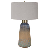 Uttermost Western Sky Ceramic Table Lamp 30055-1 STEEL, CERAMIC, FABRIC