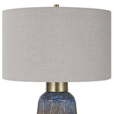 Uttermost Western Sky Ceramic Table Lamp 30055-1 STEEL, CERAMIC, FABRIC