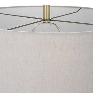 Uttermost Western Sky Ceramic Table Lamp 30055-1 STEEL, CERAMIC, FABRIC