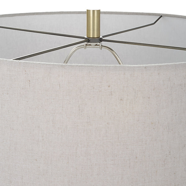 Uttermost Western Sky Ceramic Table Lamp 30055-1 STEEL, CERAMIC, FABRIC