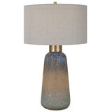 Uttermost Western Sky Ceramic Table Lamp 30055-1 STEEL, CERAMIC, FABRIC