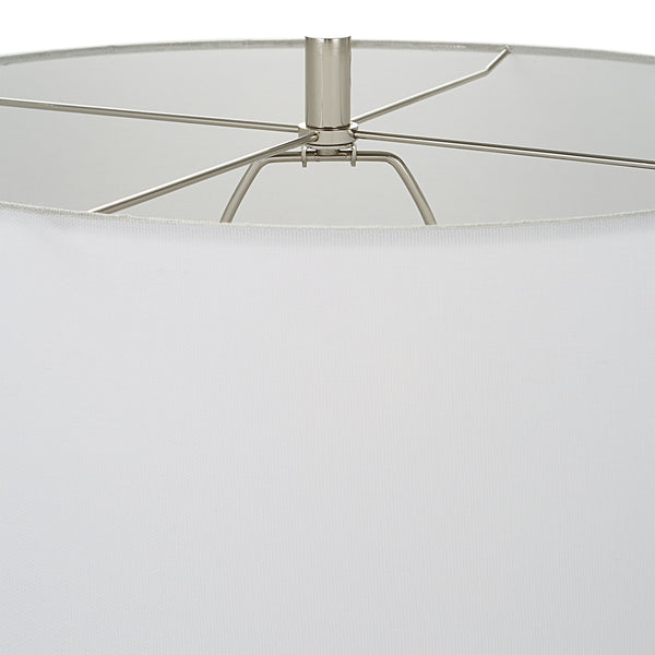 Uttermost Breton Nautical Stripe Table Lamp 30059-1 STEEL, CERAMIC, FABRIC