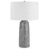 Uttermost Static Modern Table Lamp 30061-1 STEEL, CERAMIC, FABRIC