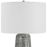 Uttermost Static Modern Table Lamp 30061-1 STEEL, CERAMIC, FABRIC