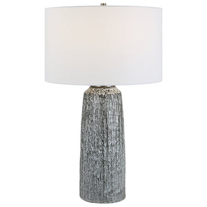 Uttermost Static Modern Table Lamp 30061-1 STEEL, CERAMIC, FABRIC