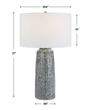 Uttermost Static Modern Table Lamp 30061-1 STEEL, CERAMIC, FABRIC