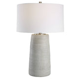 Uttermost Mountainscape Ceramic Table Lamp 30103 STEEL,CERAMIC,FABRIC