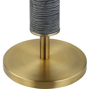 Uttermost Summit Rustic Floor Lamp 30102 Resin,Iron, Shade