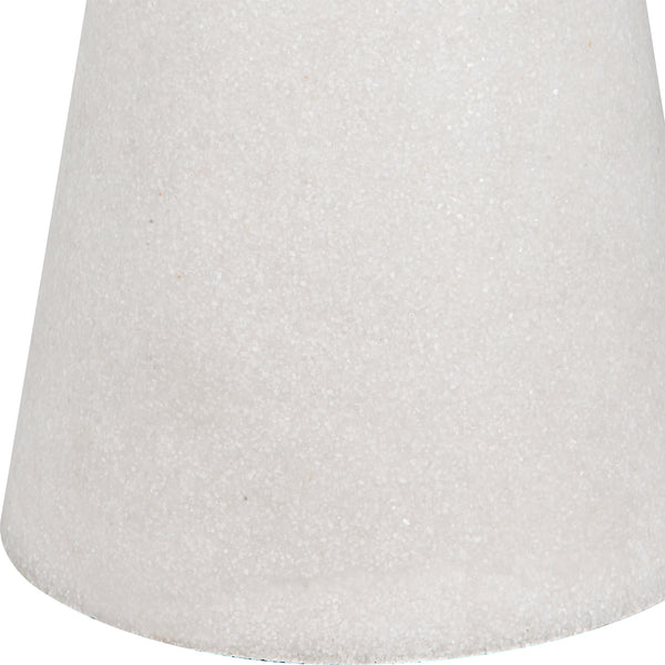 Uttermost Sharma Ivory Stone Table Lamp 30134 IRON,RICE RESIN, LINEN