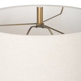 Uttermost Marille Ivory Stone Table Lamp 30135 IRON,RICE RESIN, LINEN