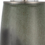 Uttermost Campa Gray-Blue Table Lamp 30143 CRYSTAL,GLASS,IRON,FABRIC