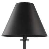 Uttermost Pilot Black Buffet Lamp 30153-1 METAL,MARBLE