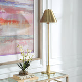 Uttermost Pilot Brass Buffet Lamp 30154-1 METAL