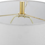 Uttermost Turret Gold Buffet Lamp 30166-1 MARBLE, METAL, FABRIC