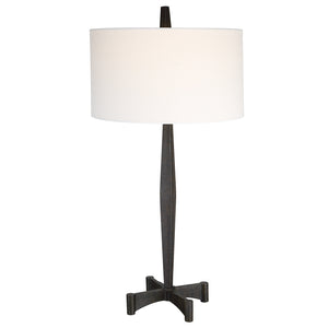 Uttermost Counteract Rust Metal Table Lamp 30157-1 METAL,FABRIC