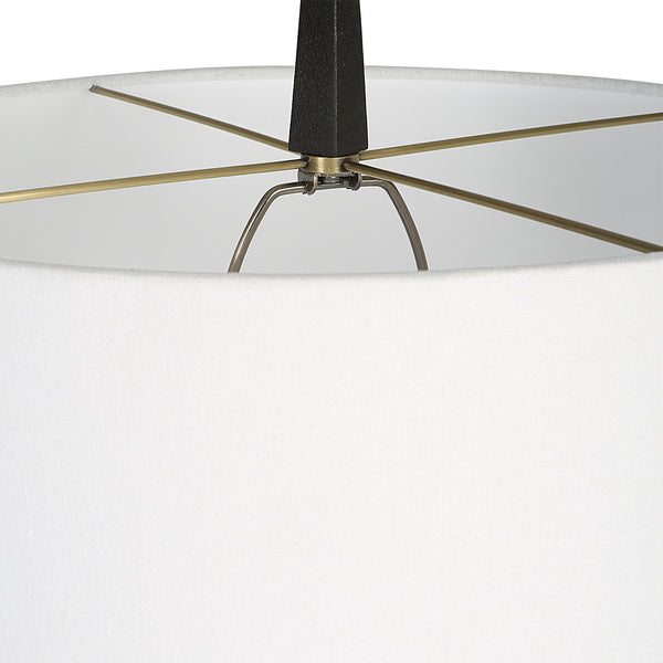 Uttermost Counteract Rust Metal Floor Lamp 30158 METAL AND FABRIC