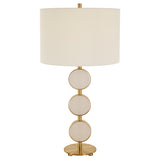 Three Rings Contemporary Table Lamp