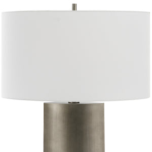 Uttermost V-Groove Modern Table Lamp 30204 IRON,FABRIC