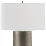 Uttermost V-Groove Modern Table Lamp 30204 IRON,FABRIC