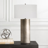 Uttermost V-Groove Modern Table Lamp 30204 IRON,FABRIC