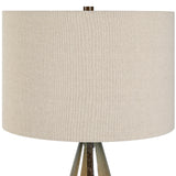 Uttermost Baltic Teardrop Glass Table Lamp 30230 GLASS, IRON, FABRIC