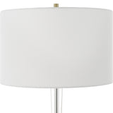 Uttermost Annily Crystal Table Lamp 30233 STEEL,CRYSTAL, FABRIC