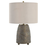 Uttermost Gorda Bronze Ceramic Table Lamp 30252-1 STEEL, CERAMIC, FABRIC