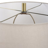 Uttermost Gorda Bronze Ceramic Table Lamp 30252-1 STEEL, CERAMIC, FABRIC