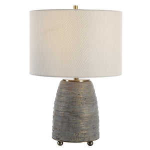 Uttermost Gorda Bronze Ceramic Table Lamp 30252-1 STEEL, CERAMIC, FABRIC