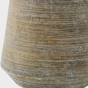 Uttermost Uttermost Mosier Ceramic Table Lamp With Brass Accents, Rustic Beige & Linen Shade For Ambient Glow 30541-1