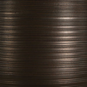 Uttermost Uttermost Calderone Bronze Table Lamp — 27.5" Dark Bronze Porcelain Base, Brass Accents & White Linen Shade 30602-1