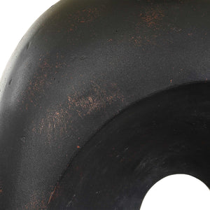 Uttermost Unique Concrete Base Outdoor Table Lamp With Weather-resistant Shade In Dark Bronze Finish Black,Bronze Concrete,Steel,Fabric 30574-1