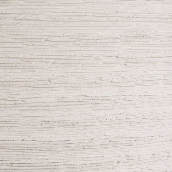 Uttermost Uttermost Rocio Ceramic Table Lamp In Matte Warm White With Antique Brass Accents & Linen Shade 30612