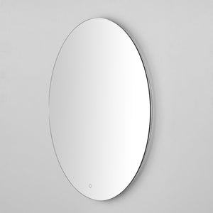 Safavieh ASHDEN, 36-Inch Silver Aluminum LED Mirror - Modern Minimalist Design for Bright, Flattering Reflections LMR1004A