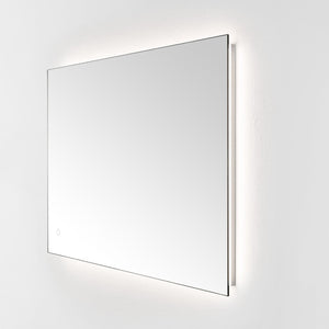 Safavieh JED, 24-Inch Silver Aluminum LED Mirror for Modern Spaces – Stylish Illumination & Easy Installation LMR1006A