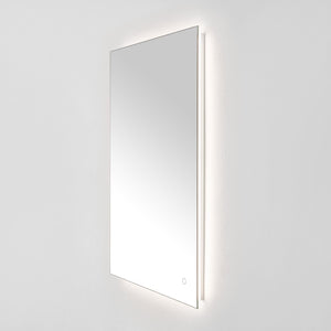 Safavieh JED, 24-Inch Silver Aluminum LED Mirror for Modern Spaces – Stylish Illumination & Easy Installation LMR1006A