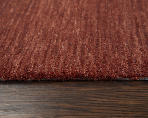 Alora Decor Luna Hand-Tufted Rust Indoor/Outdoor Rug — Water-Resistant Recycled Polyester, Soft Dimensional Pile 5' x 7'6" LNALNA10100750576