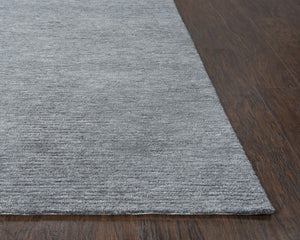 Alora Decor Luna Hand‑Tufted Gray Rug — Eco-Friendly Recycled Polyester, Water‑Resistant, Textured Casual Style For Entryways 7'6" x 9'6" LNALNA10200337696