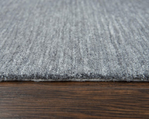 Alora Decor Luna Hand‑Tufted Gray Rug — Eco-Friendly Recycled Polyester, Water‑Resistant, Textured Casual Style For Entryways 7'6" x 9'6" LNALNA10200337696