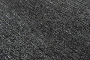 Alora Decor Luna Hand‑Tufted Charcoal Gray Rug—Eco-Friendly 100% Recycled Polyester, Water‑Resistant, High‑Traffic Performance 5' x 7'6" LNALNA10300160576